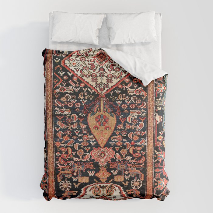 Malayer Hamadan West Persian Rug Duvet Cover Gallery Image 1