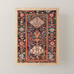 Malayer Hamadan West Persian Rug Mini Art Print Gallery Image 1