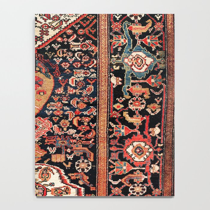 Malayer Hamadan West Persian Rug Notebook Gallery Image 4