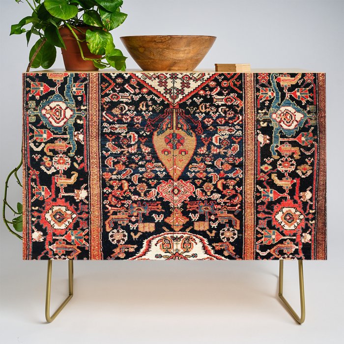 Malayer Hamadan West Persian Rug Credenza Gallery Image 1