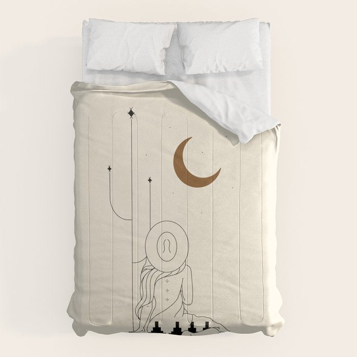 Talking to the Moon - Rustic Comforter Gallery Image 6