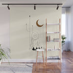 Talking to the Moon - Rustic Wall Mural Gallery Image 1