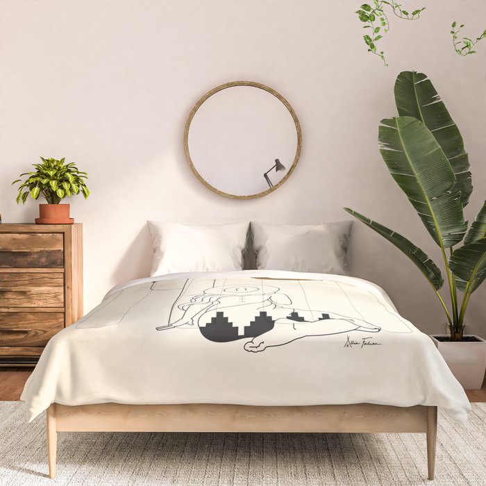 Talking to the Moon - Rustic Comforter Gallery Image 3