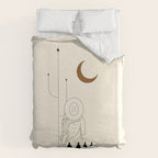 Talking to the Moon - Rustic Duvet Cover Gallery Image 6