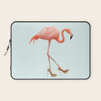 FANCY FLAMINGO Laptop Sleeve Gallery Image 1
