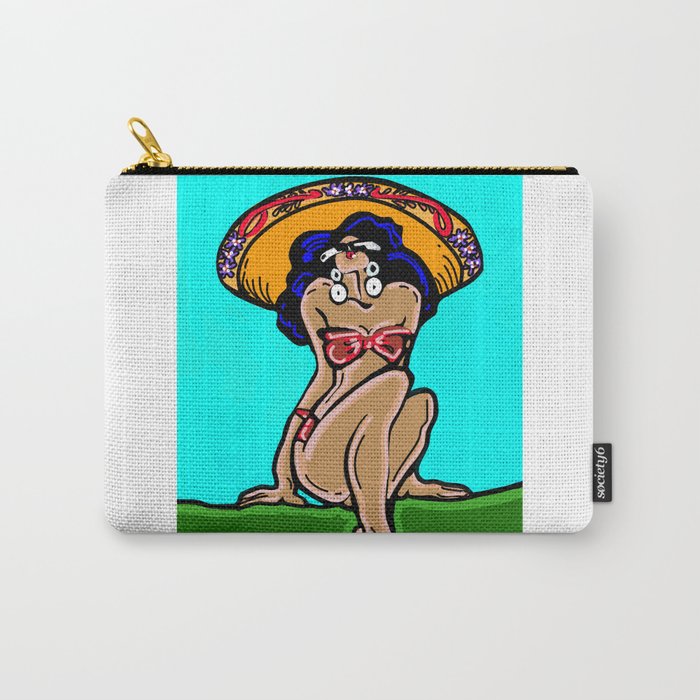 Summer Time Sombrero Carry All Pouch Gallery Image 1