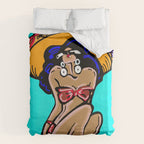 Summer Time Sombrero Duvet Cover Gallery Image 6
