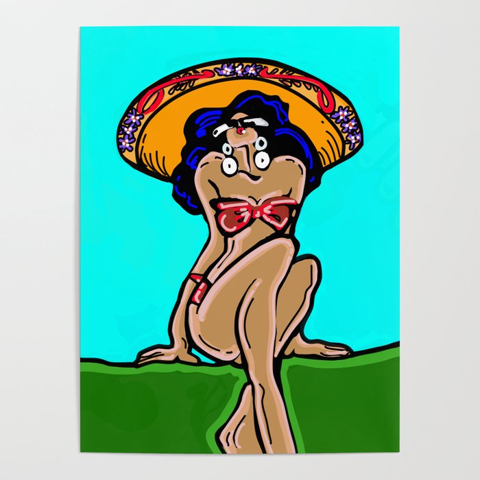 Summer Time Sombrero Poster Gallery Image 4