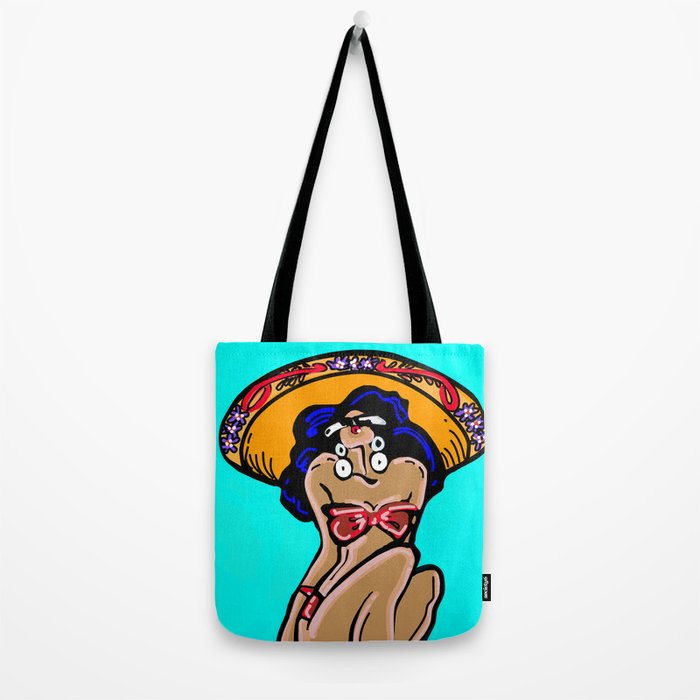 Summer Time Sombrero Tote Bag Gallery Image 2