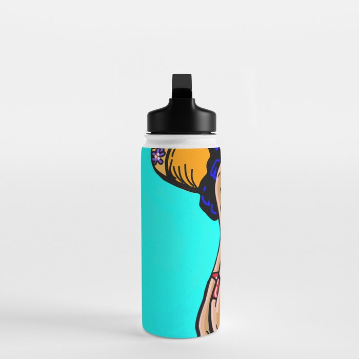 Summer Time Sombrero Water Bottle Gallery Image 3