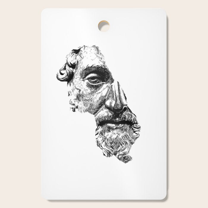 MARCUS AURELIUS ANTONINUS AUGUSTUS / Black Cutting Board Gallery Image 1