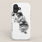 MARCUS AURELIUS ANTONINUS AUGUSTUS / Black iPhone Case Gallery Image 1