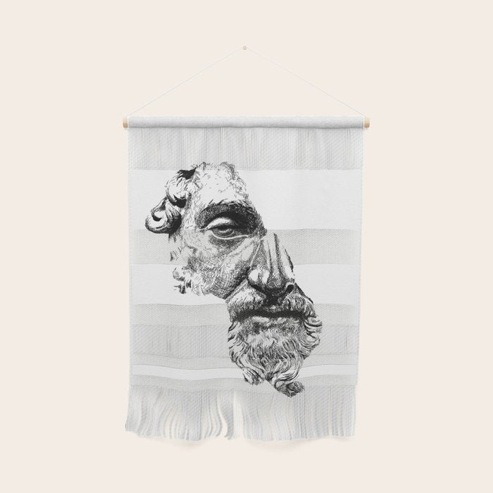 MARCUS AURELIUS ANTONINUS AUGUSTUS / Black Wall Hanging Gallery Image 1