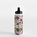Illuminated garden silhouette Water Bottle Gallery Image 2
