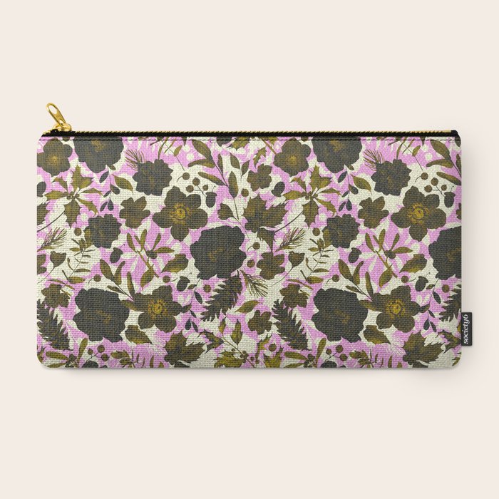 Illuminated garden silhouette Carry All Pouch Gallery Image 2