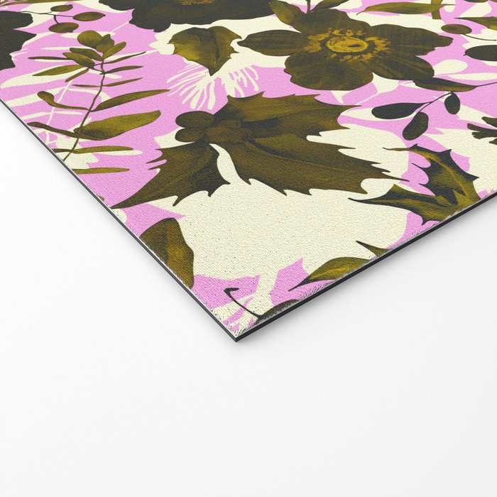 Illuminated garden silhouette Welcome Mat Gallery Image 2