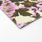 Illuminated garden silhouette Welcome Mat Gallery Image 2