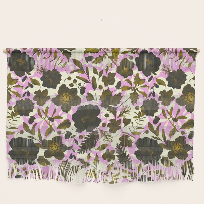 Illuminated garden silhouette Wall Hanging Gallery Image 1
