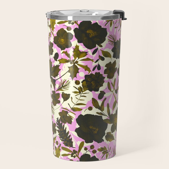 Illuminated garden silhouette Travel Mug Gallery Image 2