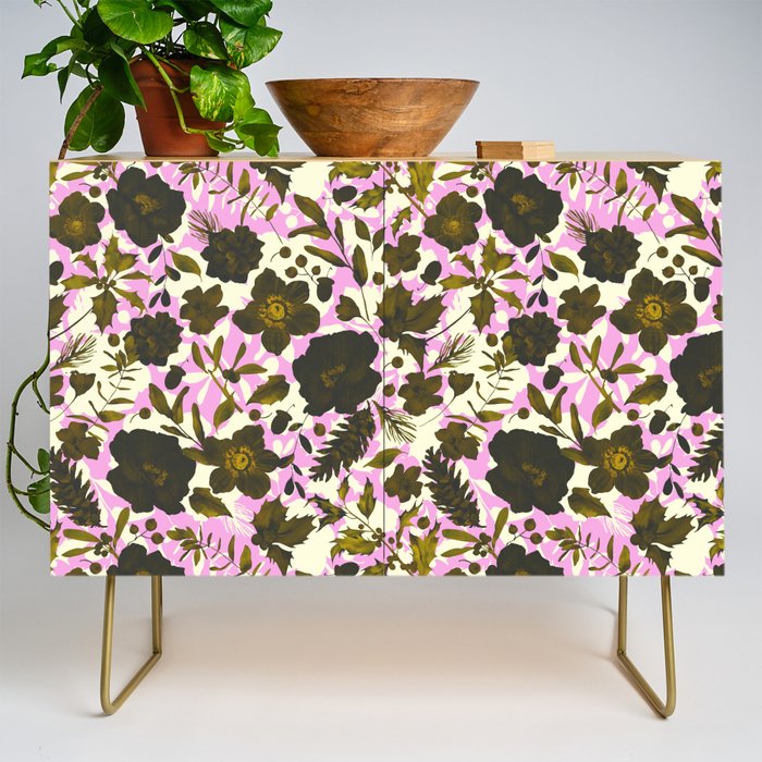 Illuminated garden silhouette Credenza Gallery Image 1