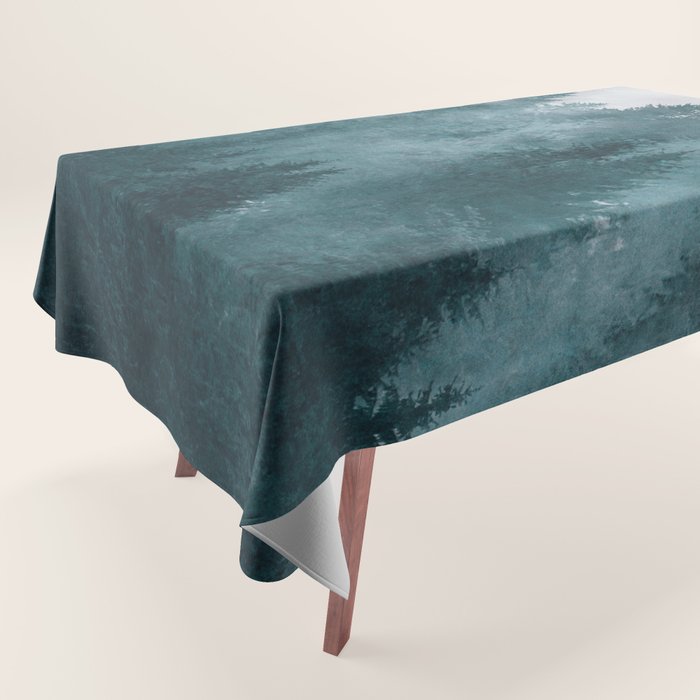 Foggy Forest 4 Tablecloth Gallery Image 1