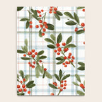 Festive Berries on Tartan Notebook Gallery Image 4