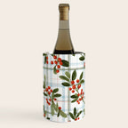 Festive Berries on Tartan Wine Chiller Gallery Image 3