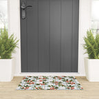 Festive Berries on Tartan Welcome Mat Gallery Image 3