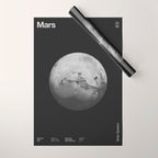 Solar System _ 04 Mars Wrapping Paper Gallery Image 1