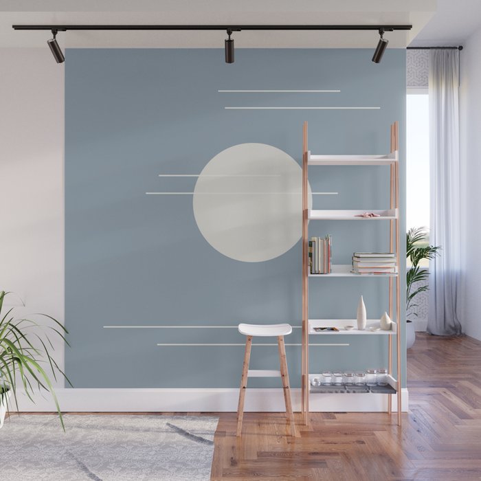 Minimal Sky Abstract XVI Wall Mural Gallery Image 1