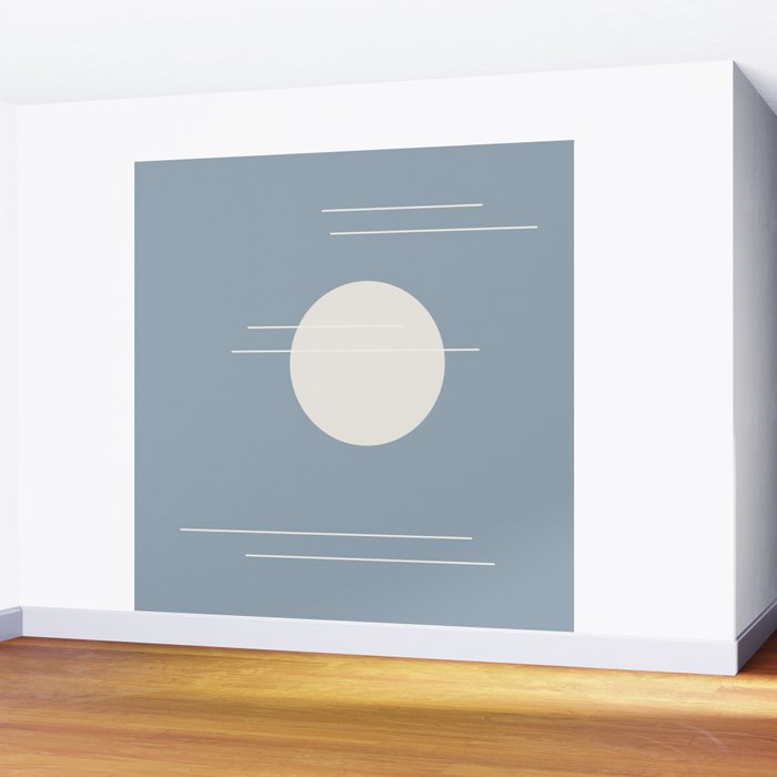 Minimal Sky Abstract XVI Wall Mural Gallery Image 2