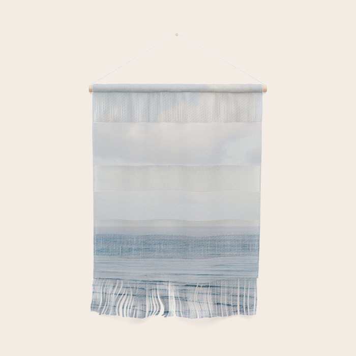 Pale Blue Sea - Ocean, Nature Photography Wall Hanging Gallery Image 1