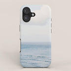 Pale Blue Sea - Ocean, Nature Photography iPhone Case Gallery Image 1