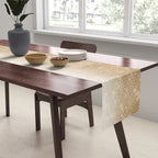 Glamorous Gold Glitter Sequin Ombre Gradient Table Runner Gallery Image 2