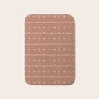 Adobe Cactus Pattern Bath Mat Gallery Image 1