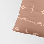 Adobe Cactus Pattern Pillow Sham Gallery Image 4