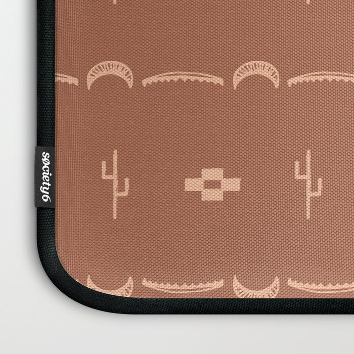 Adobe Cactus Pattern Laptop Sleeve Gallery Image 3