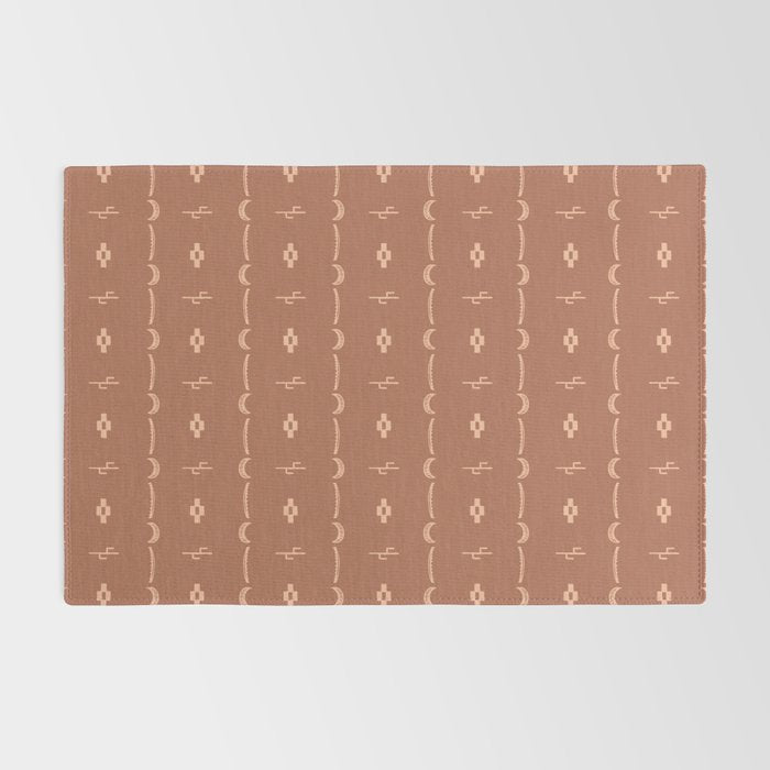 Adobe Cactus Pattern Rug Gallery Image 2