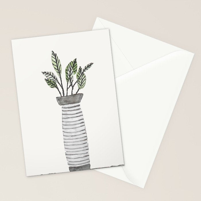 Vase 3 Stationery Card Gallery Image 2