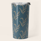 Elegant Leafy Branches Travel Mug Gallery Image 2