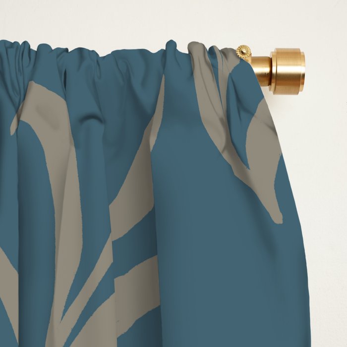 Elegant Leafy Branches Window Curtain Gallery Image 2