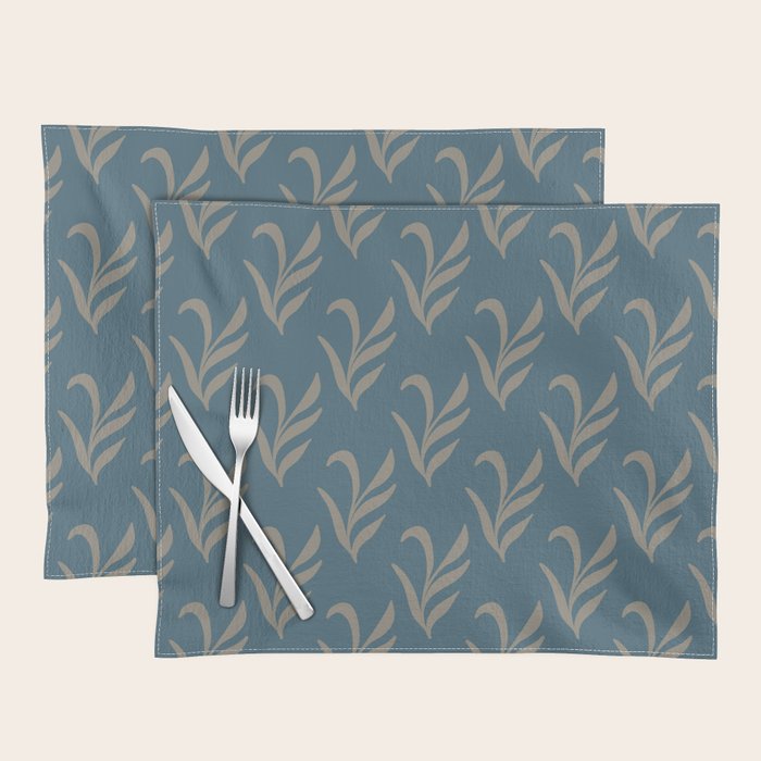 Elegant Leafy Branches Placemat Gallery Image 1