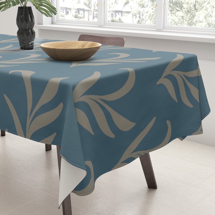 Elegant Leafy Branches Tablecloth Gallery Image 3