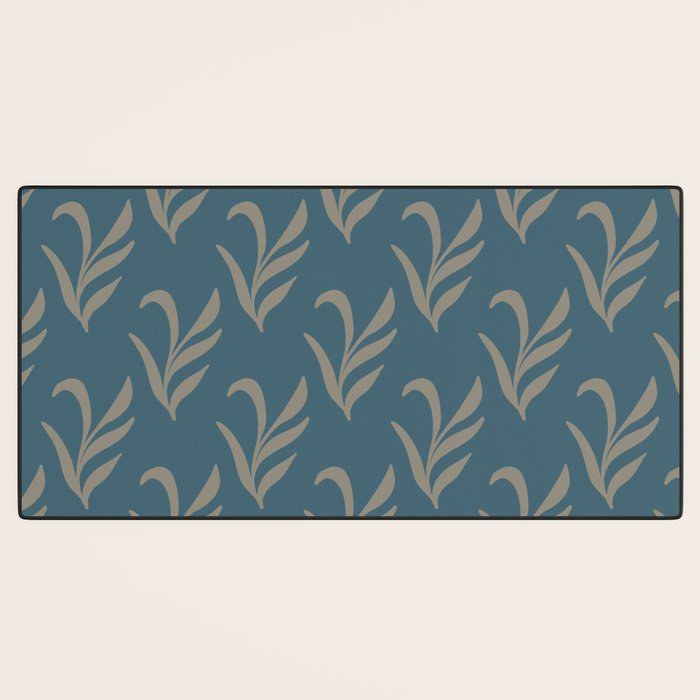 Elegant Leafy Branches Desk Mat Gallery Image 3