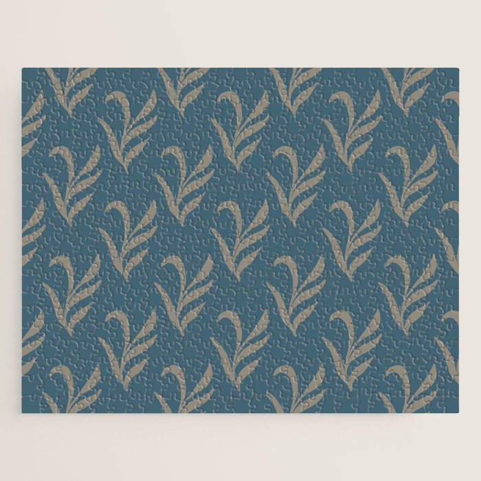 Elegant Leafy Branches Jigsaw Puzzle Gallery Image 1