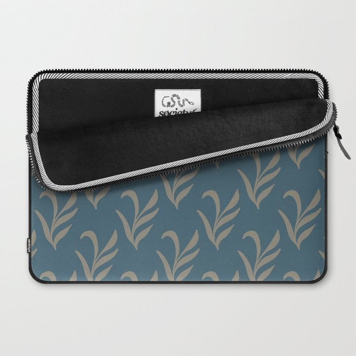 Elegant Leafy Branches Laptop Sleeve Gallery Image 2