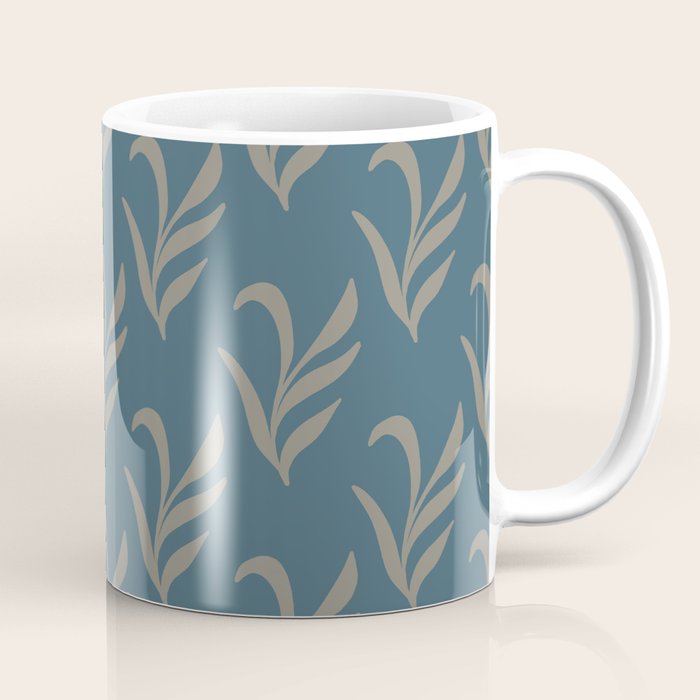 Elegant Leafy Branches Coffee Mug Gallery Image 1