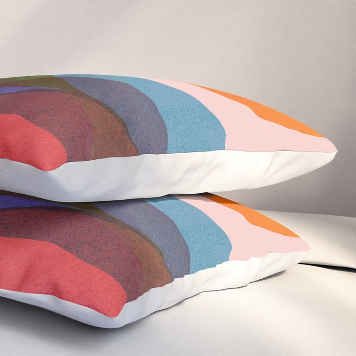 Abstraction_OCEAN_Beach_Minimalism_001 Pillow Sham Gallery Image 3