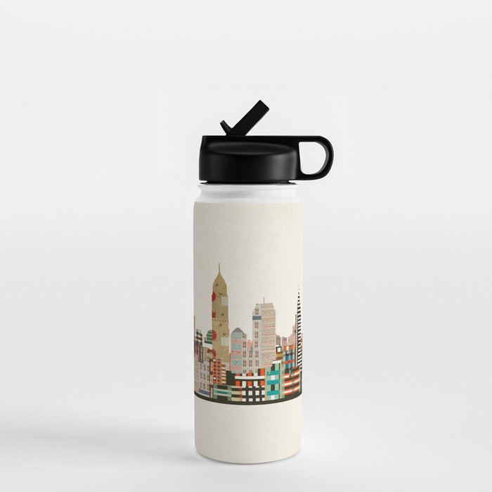 cleveland ohio skyline Water Bottle Gallery Image 1