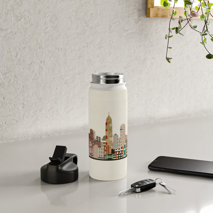cleveland ohio skyline Water Bottle Gallery Image 5